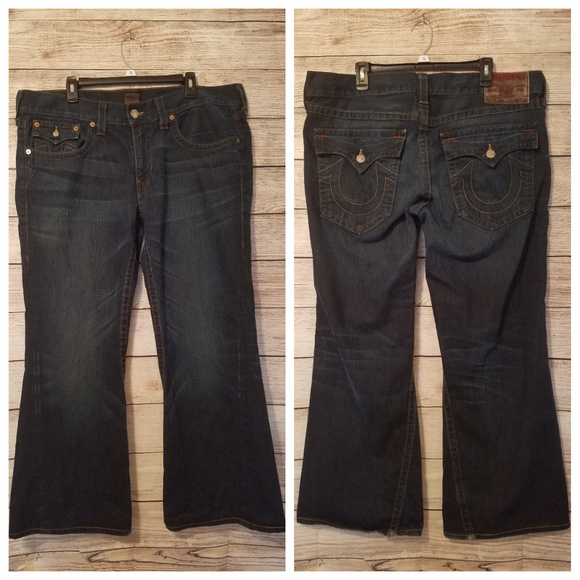 true religion flare jeans mens